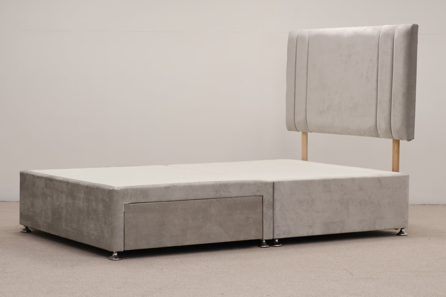 Grey Divan (Small Double)