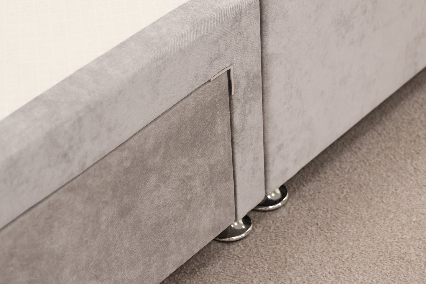 Grey Divan (Small Double)