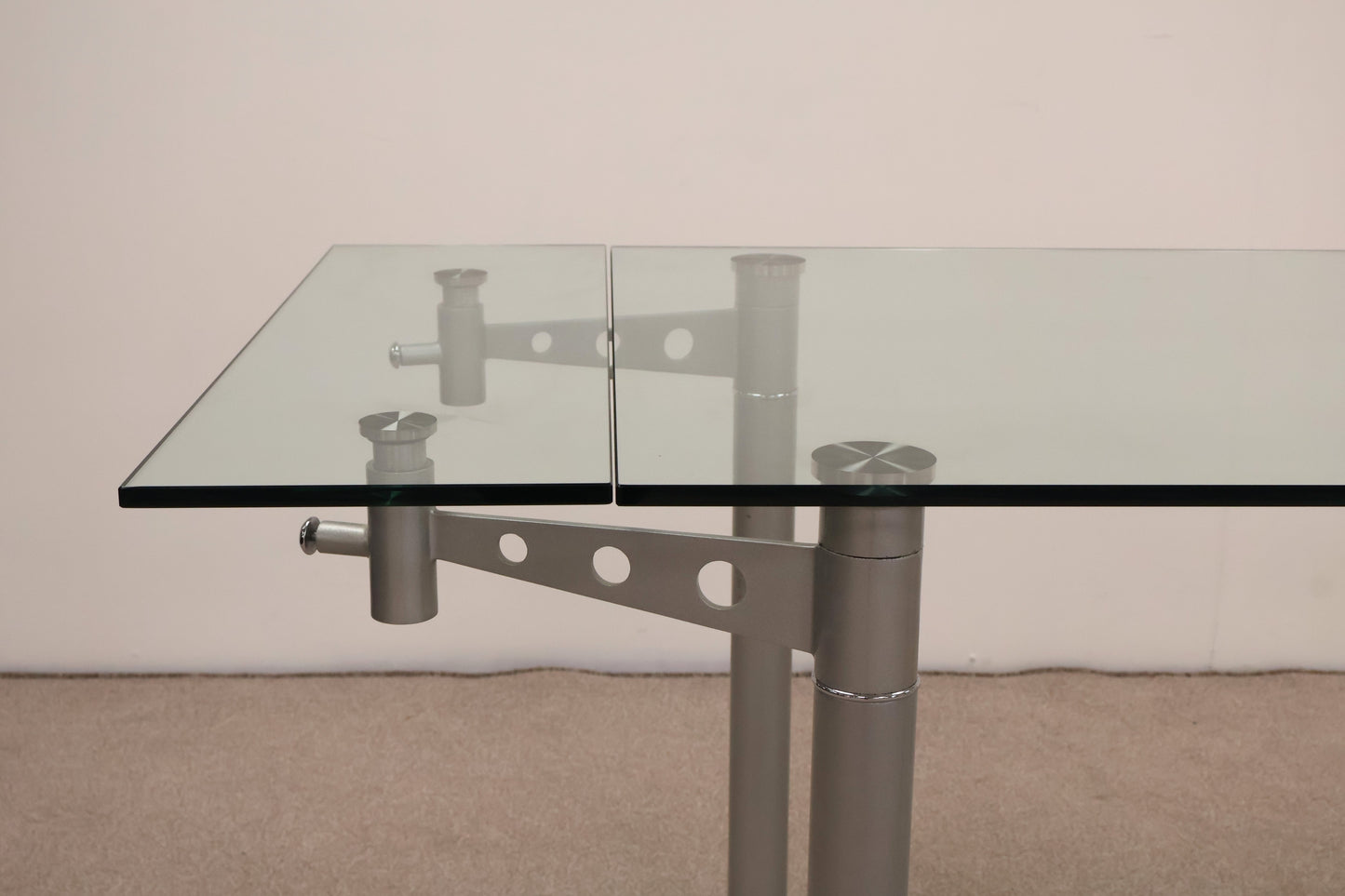 Extendable Glass Dining Table