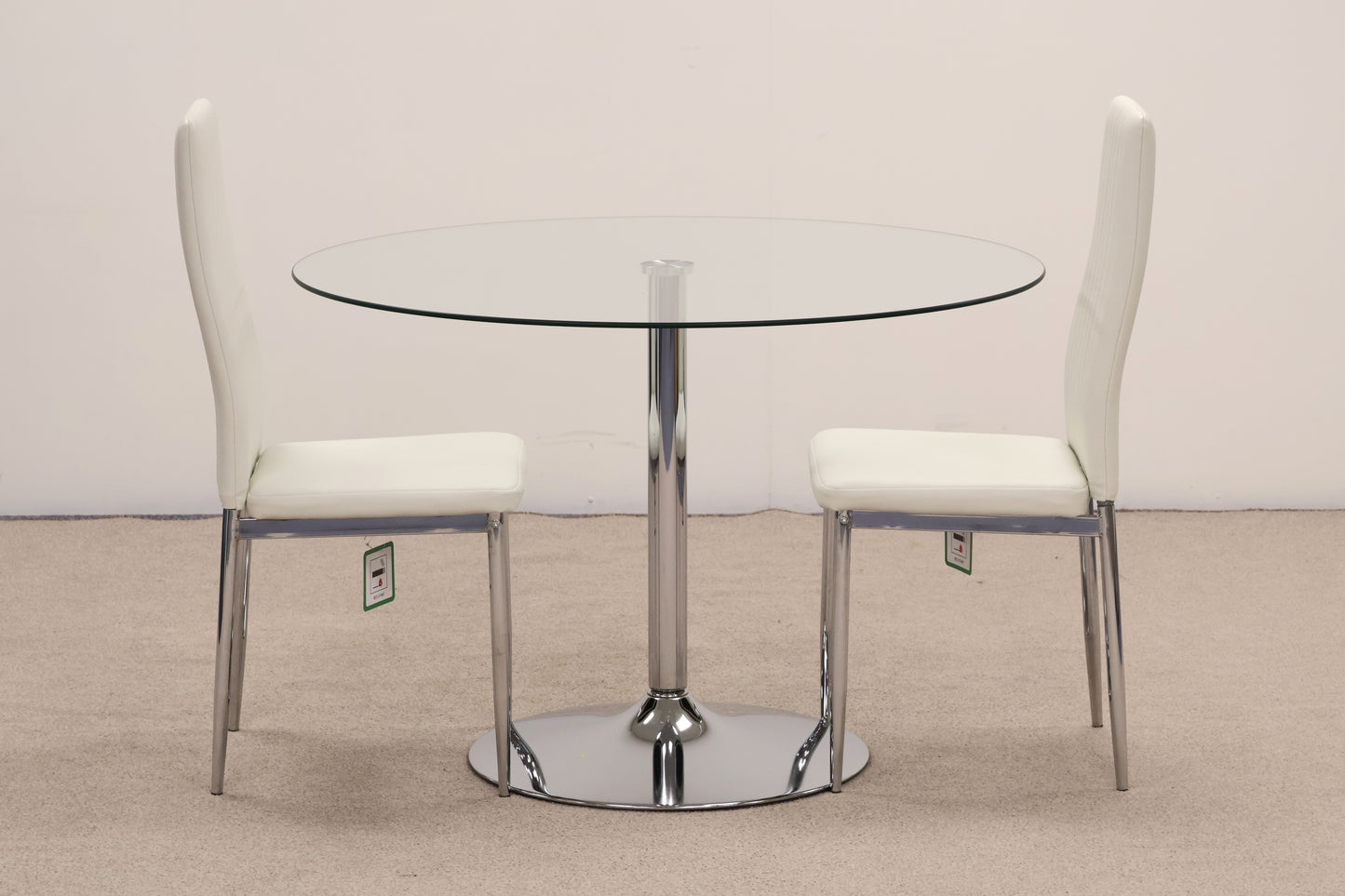 Glass Dining Table and Chairs