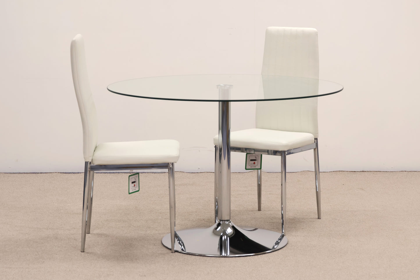 Glass Dining Table and Chairs