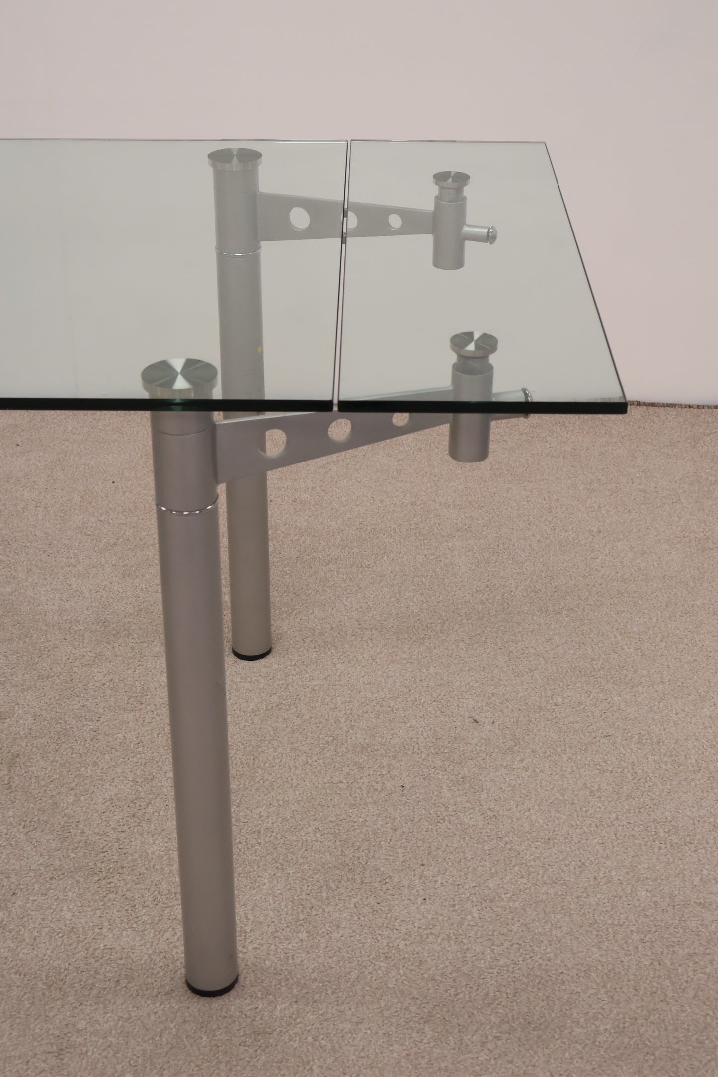 Extendable Glass Dining Table