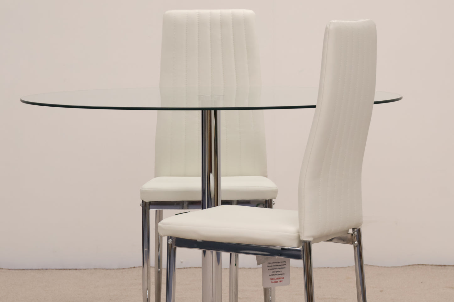 Glass Dining Table and Chairs