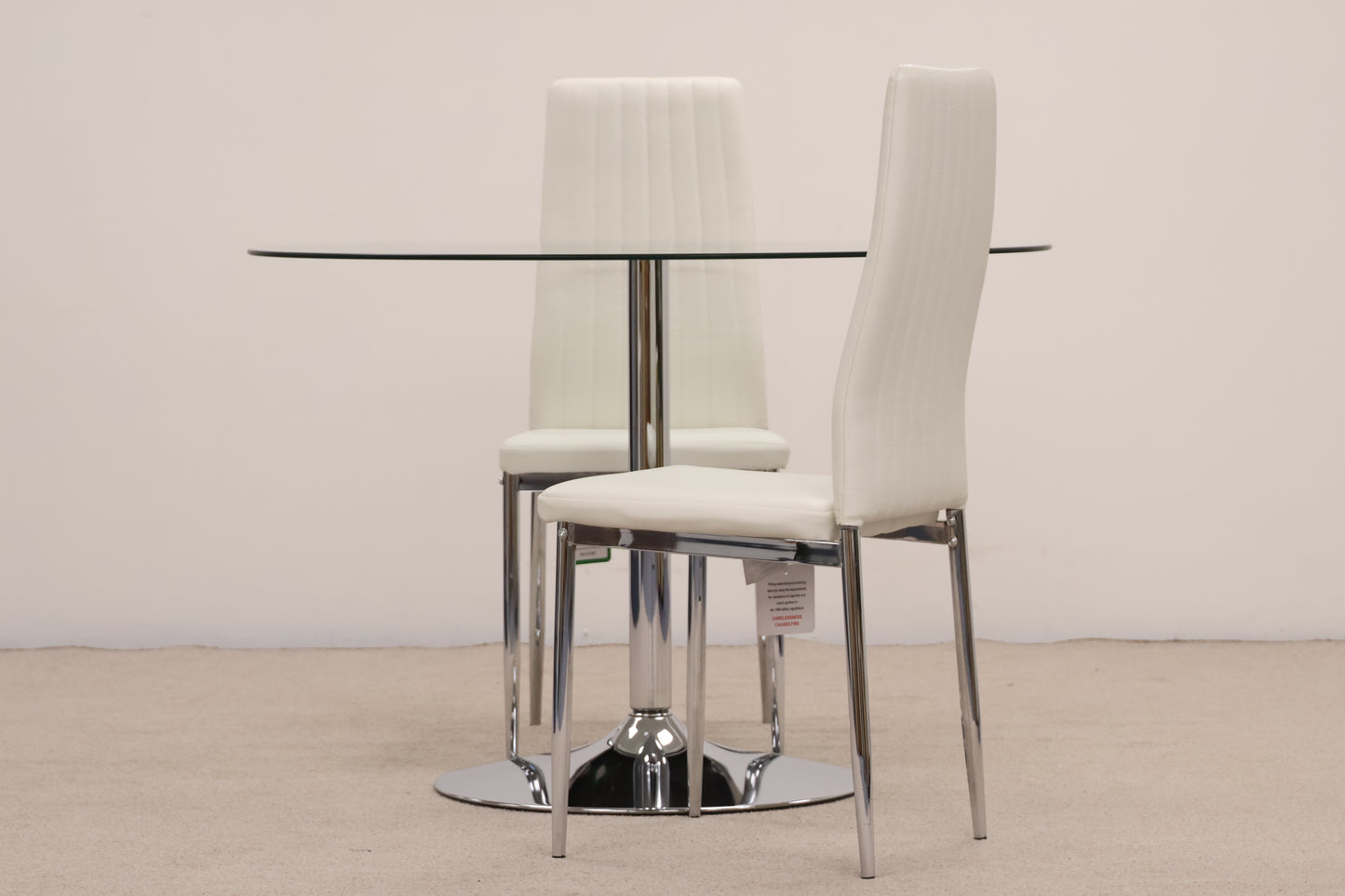 Glass Dining Table and Chairs