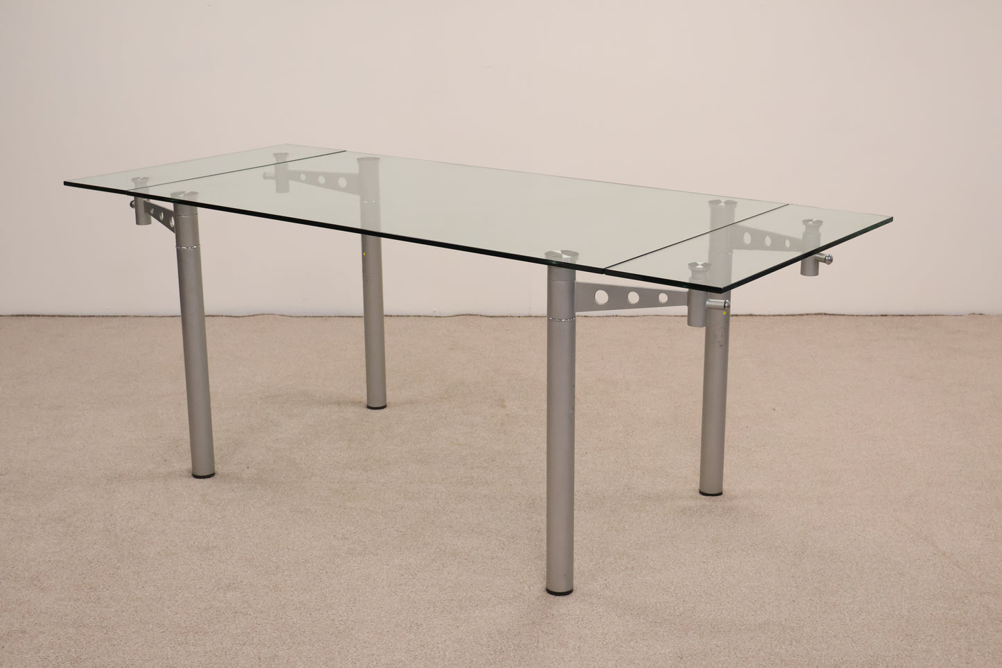 Extendable Glass Dining Table