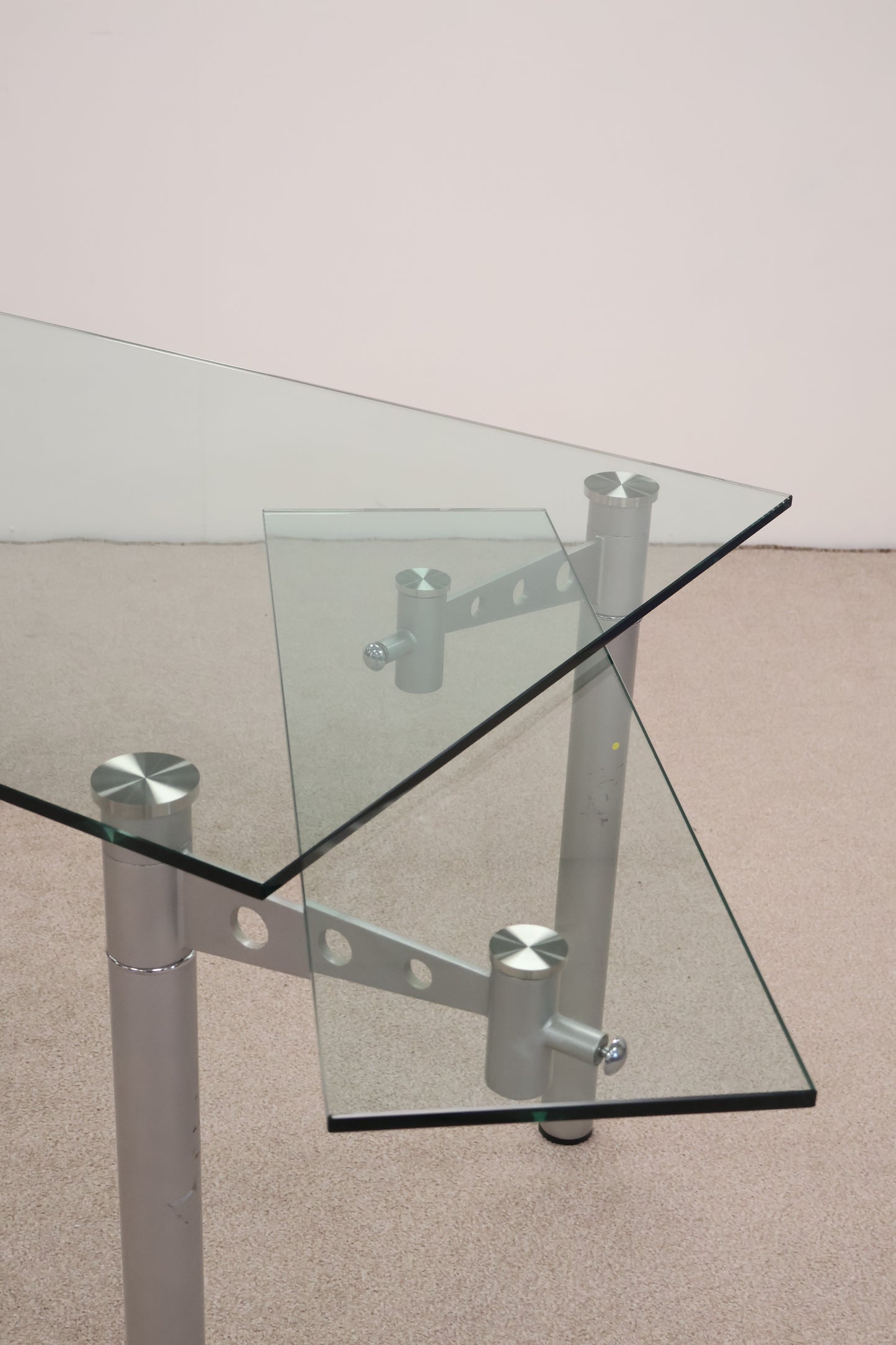 Extendable Glass Dining Table