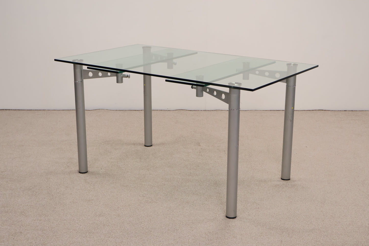 Extendable Glass Dining Table