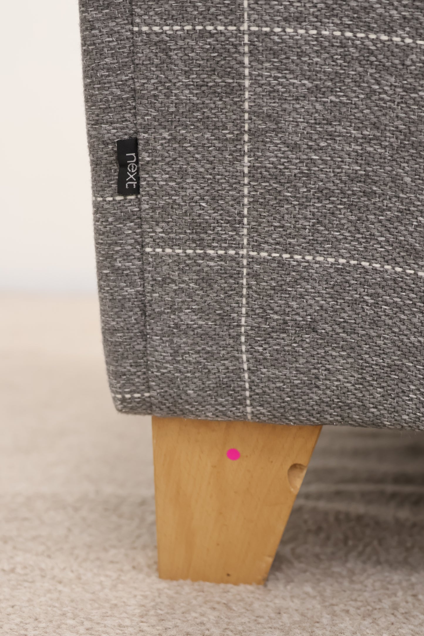 'Tweedy Check' Sofa by Next