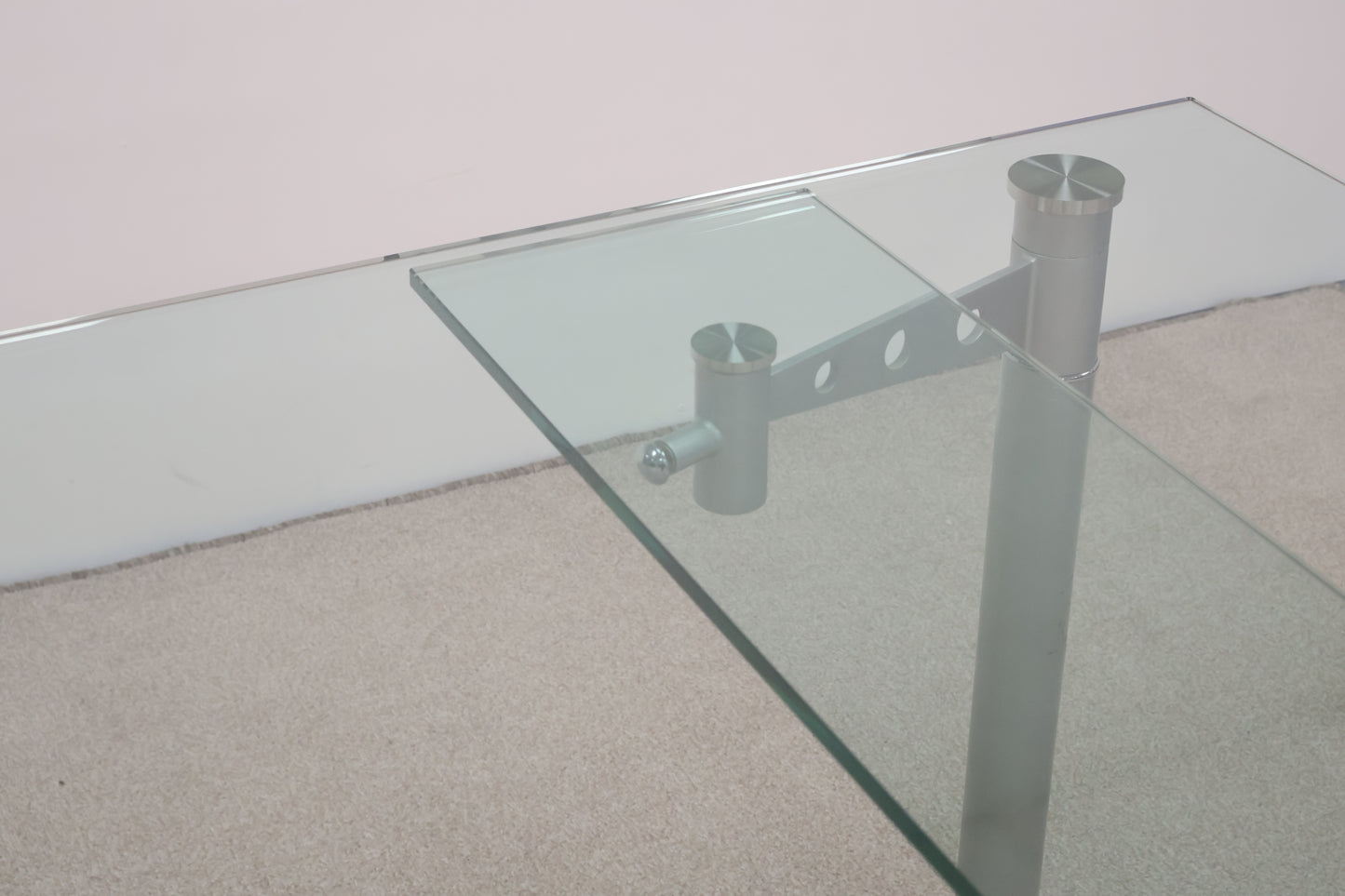 Extendable Glass Dining Table