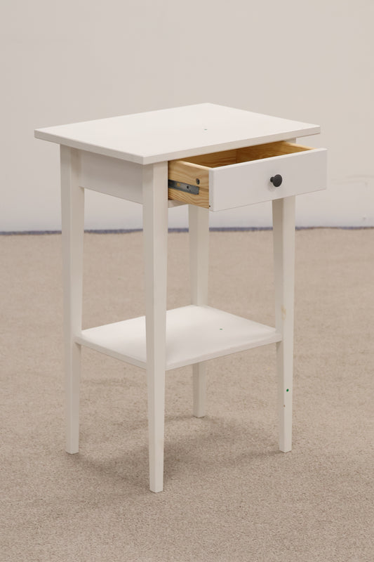 White Bedside Unit