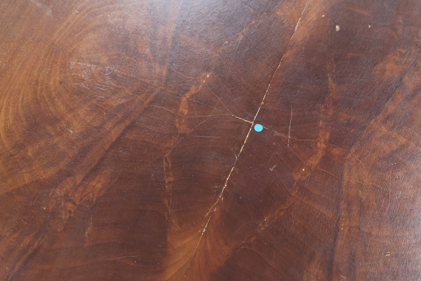 Vintage Scalloped Edge Side Table