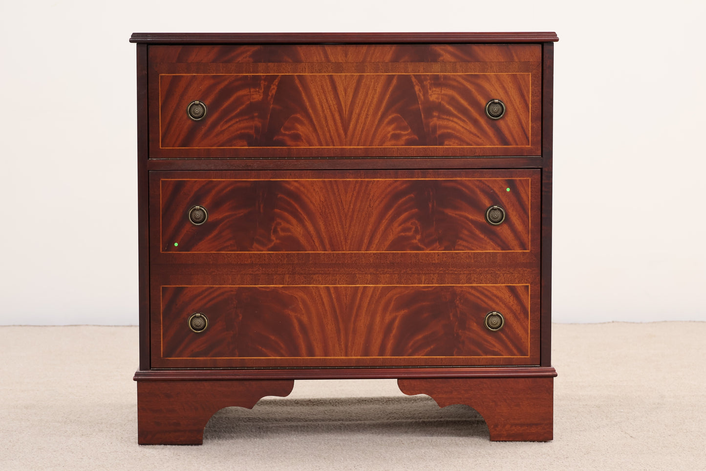 Faux Mahogany Chest of Drawers – Concealed Dry Bar