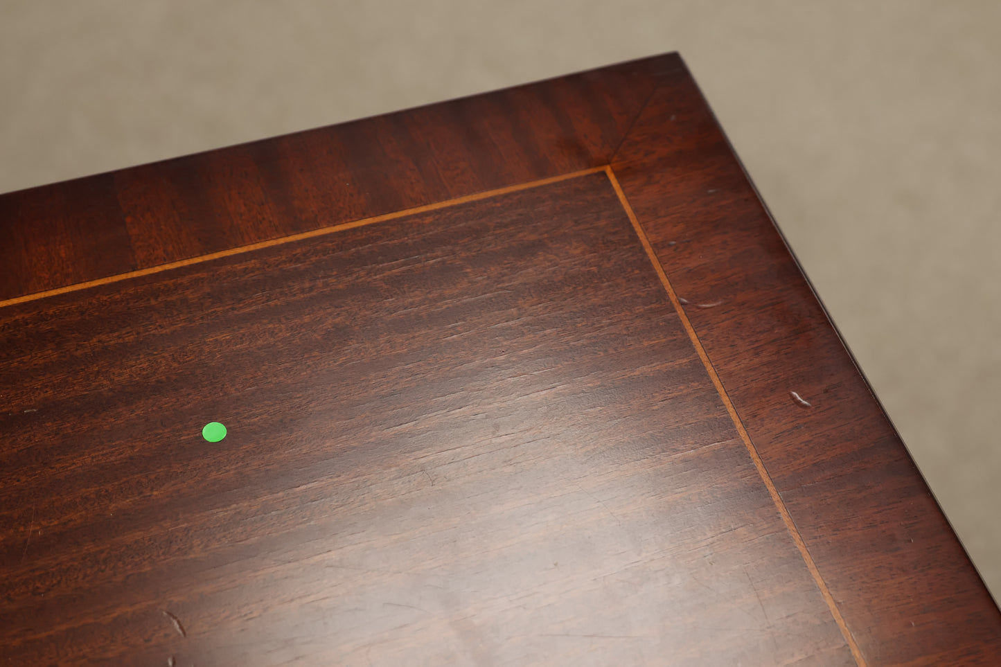 Faux Mahogany Chest of Drawers – Concealed Dry Bar