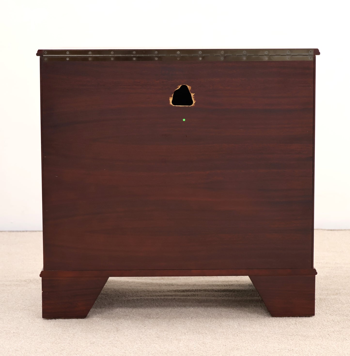 Faux Mahogany Chest of Drawers – Concealed Dry Bar