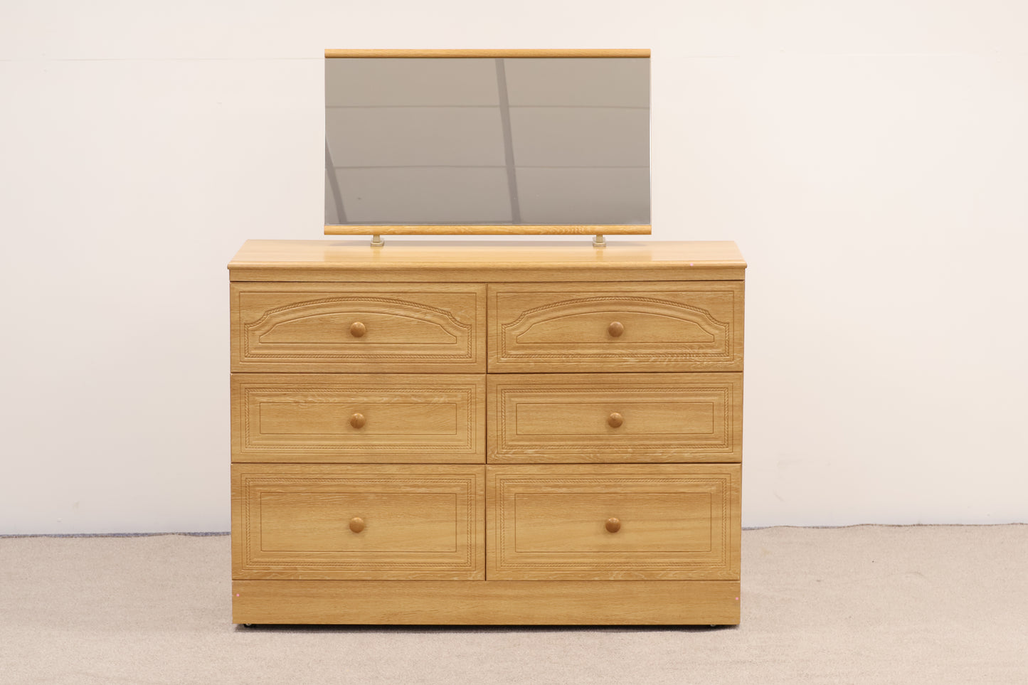 Chest of Drawers with Mirror by Alstons
