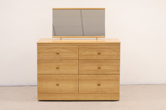 Chest of Drawers with Mirror by Alstons