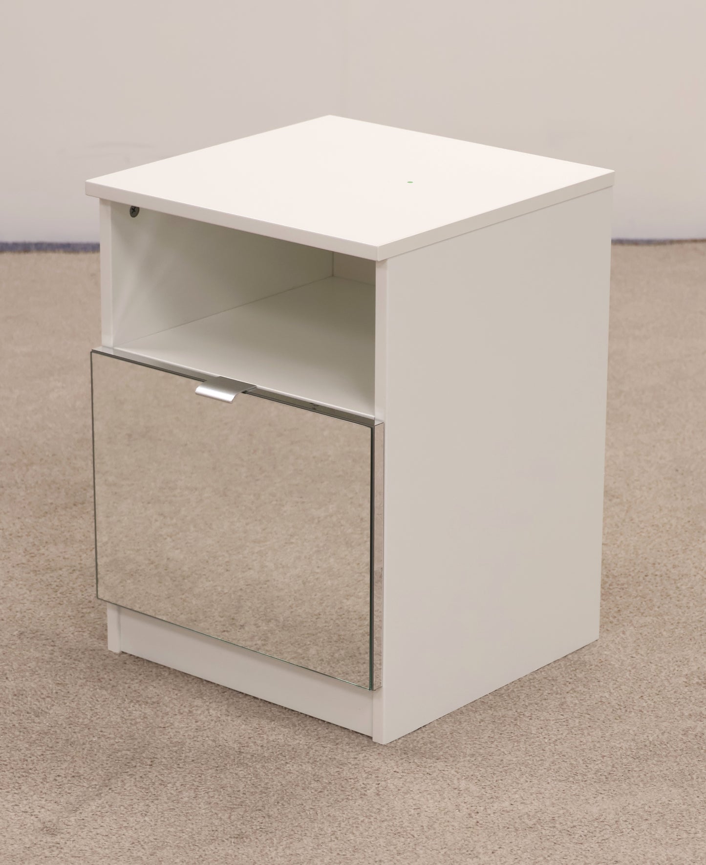 Mirrored 'Flynn' Bedside Table by Next