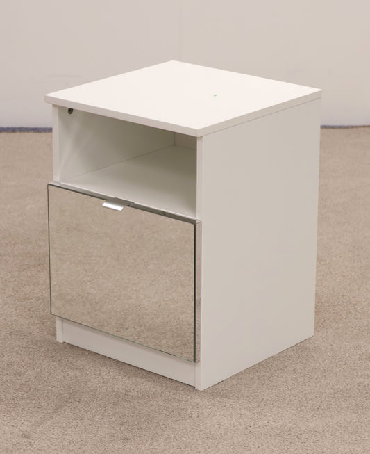 Mirrored 'Flynn' Bedside Table by Next