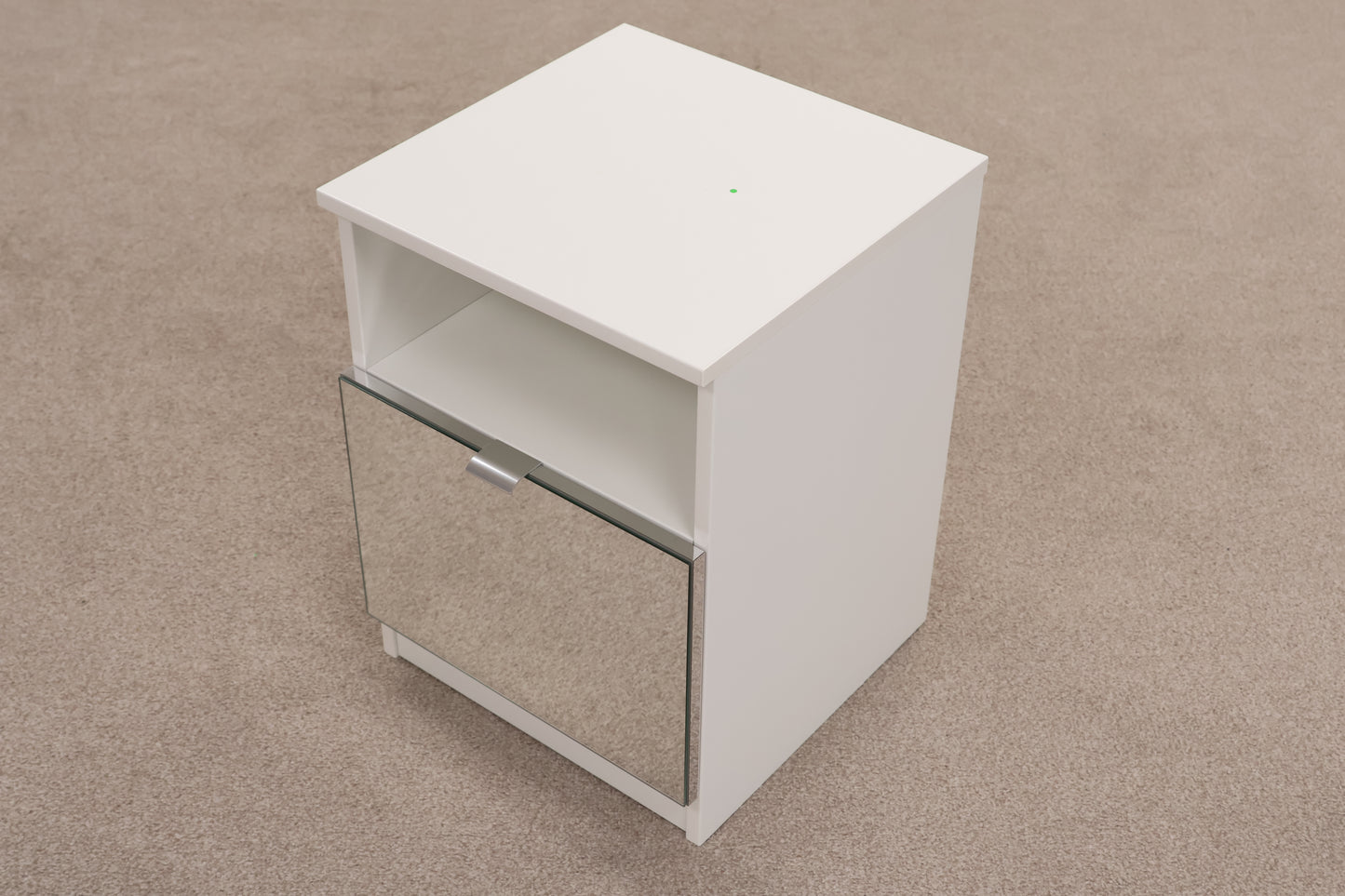 Mirrored 'Flynn' Bedside Table by Next