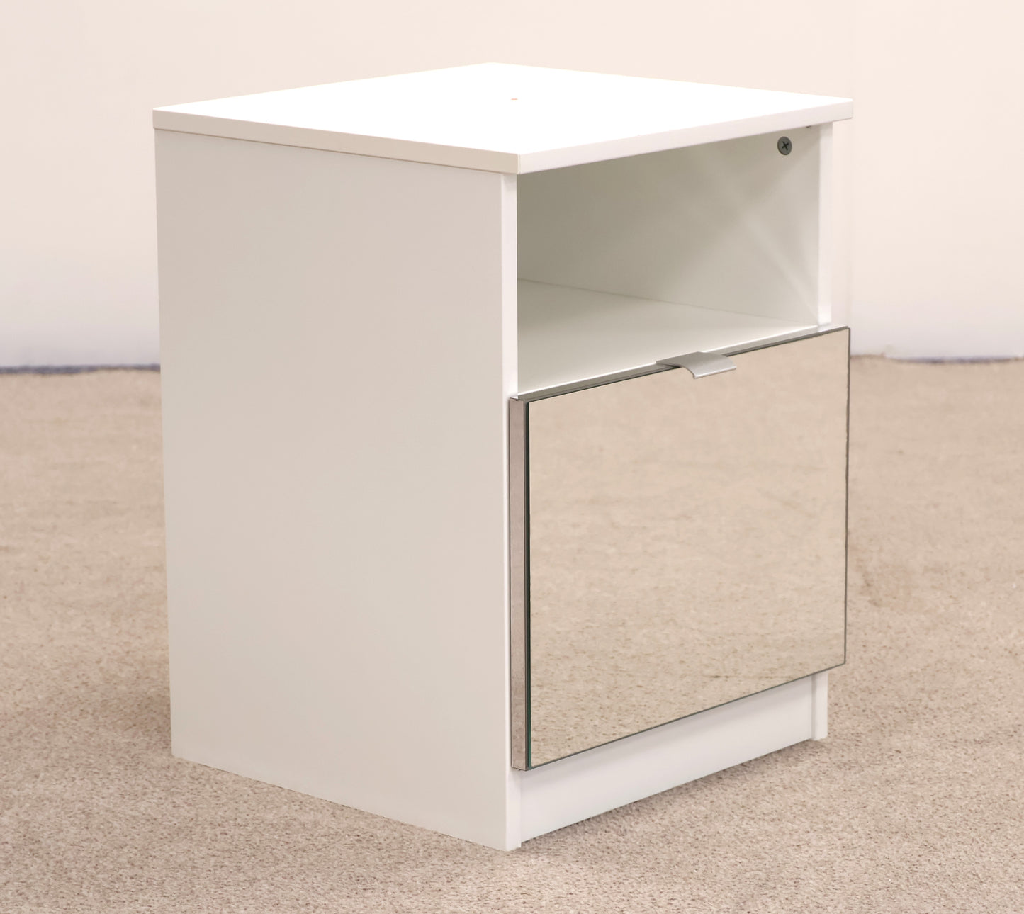 Mirrored 'Flynn' Bedside Table by Next