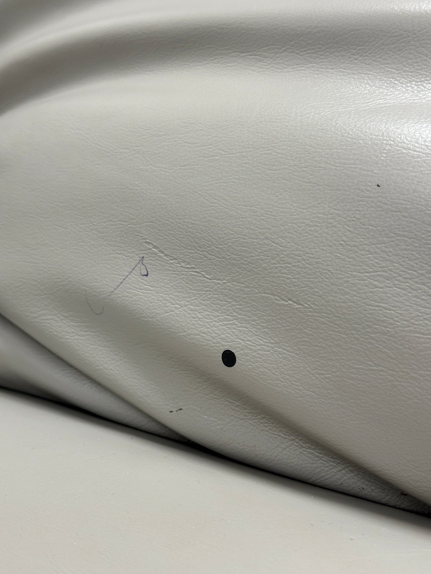 Grey Leather Sofa