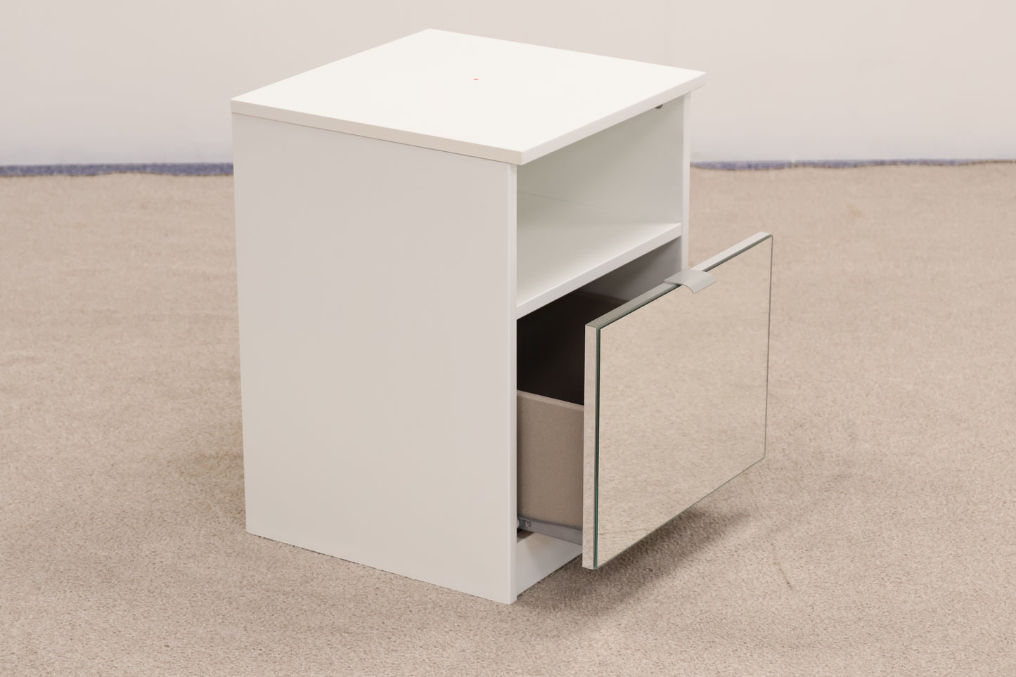 Mirrored 'Flynn' Bedside Table by Next