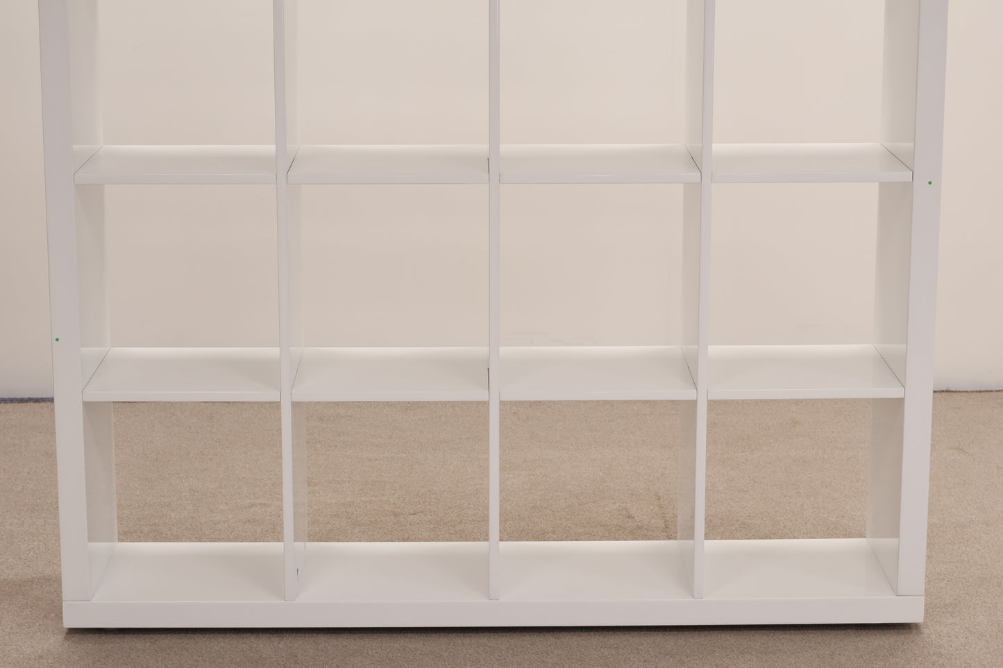 White Gloss Cubed Shelving Unit – Modern Display Unit
