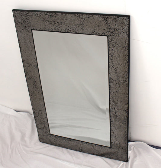 Mirror with Grey Frame