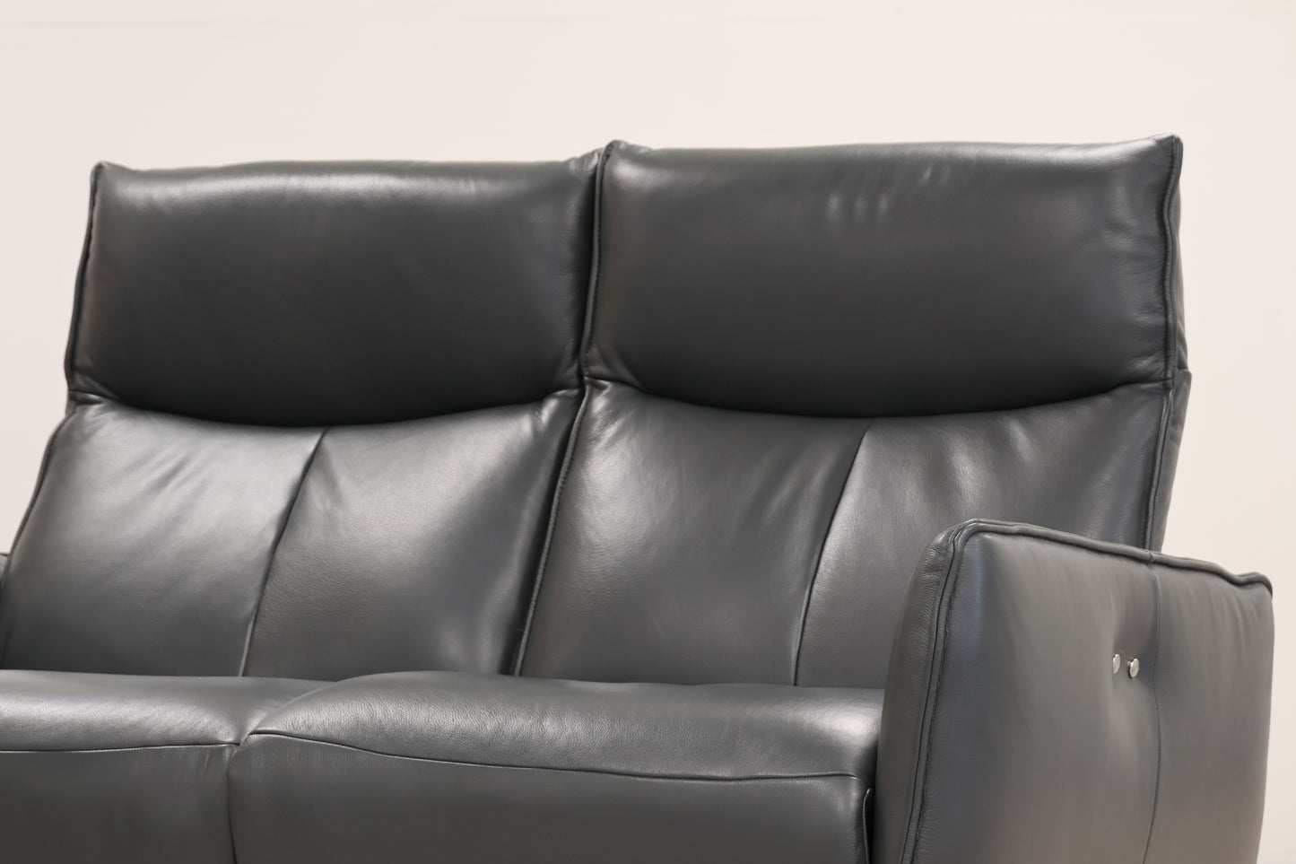 Hjort Knudsen Leather Recliner Sofa – Danish Design