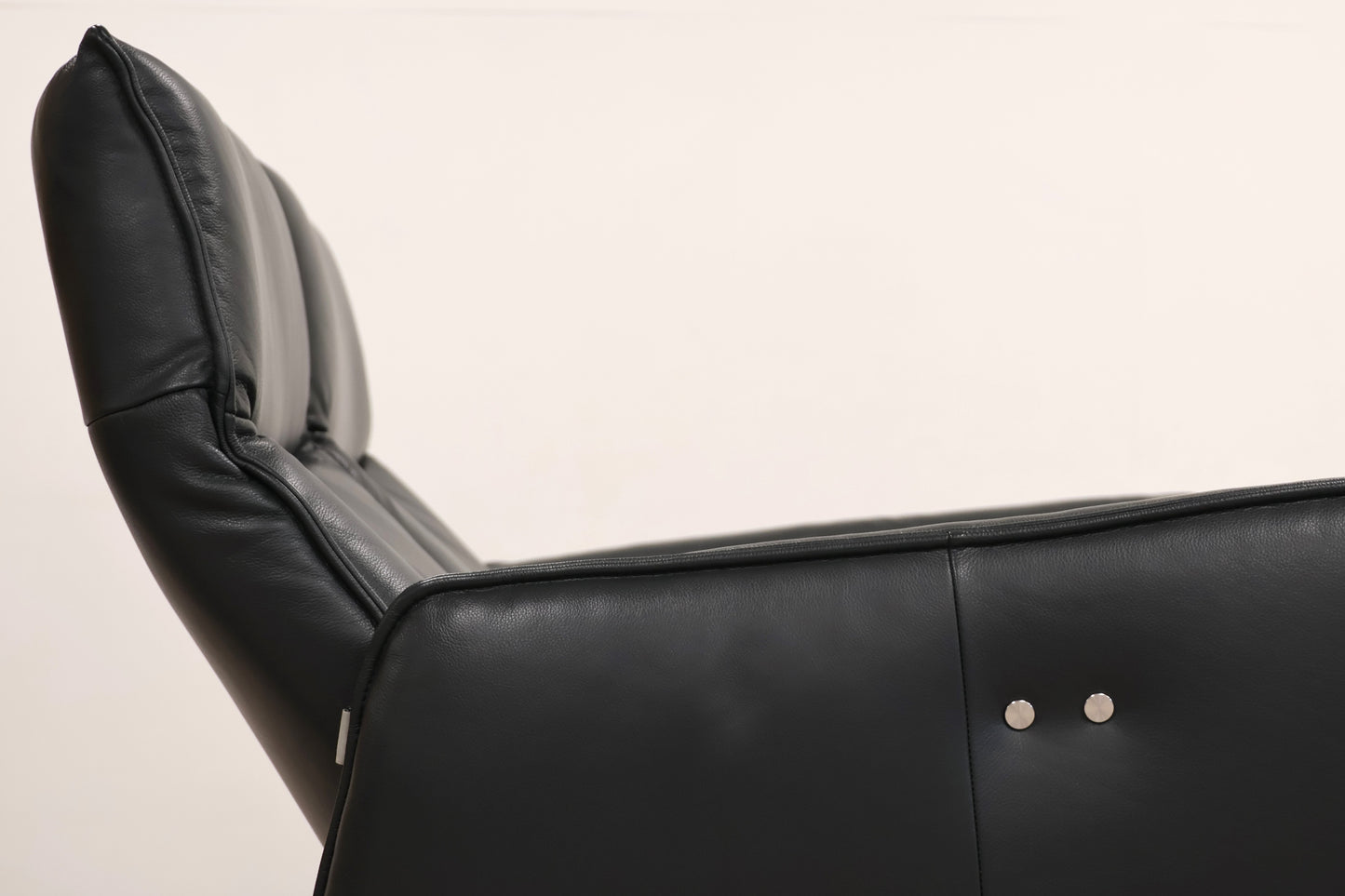 Hjort Knudsen Leather Recliner Sofa – Danish Design