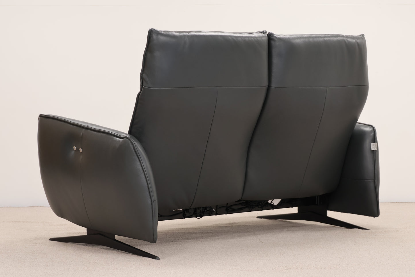 Hjort Knudsen Leather Recliner Sofa – Danish Design