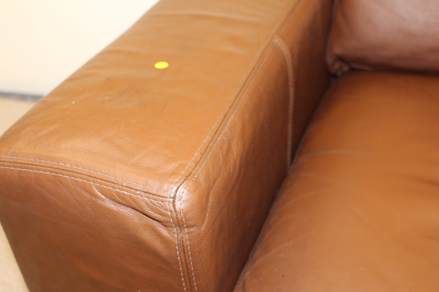 Brown Leather Armchair