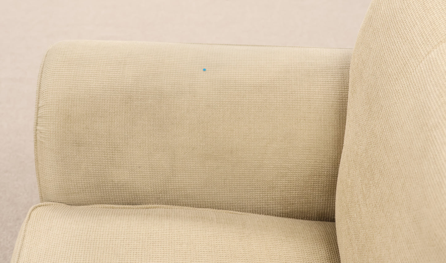 Cream Sofa and Footstool