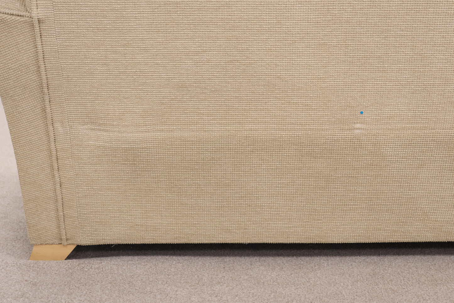 Cream Sofa and Footstool