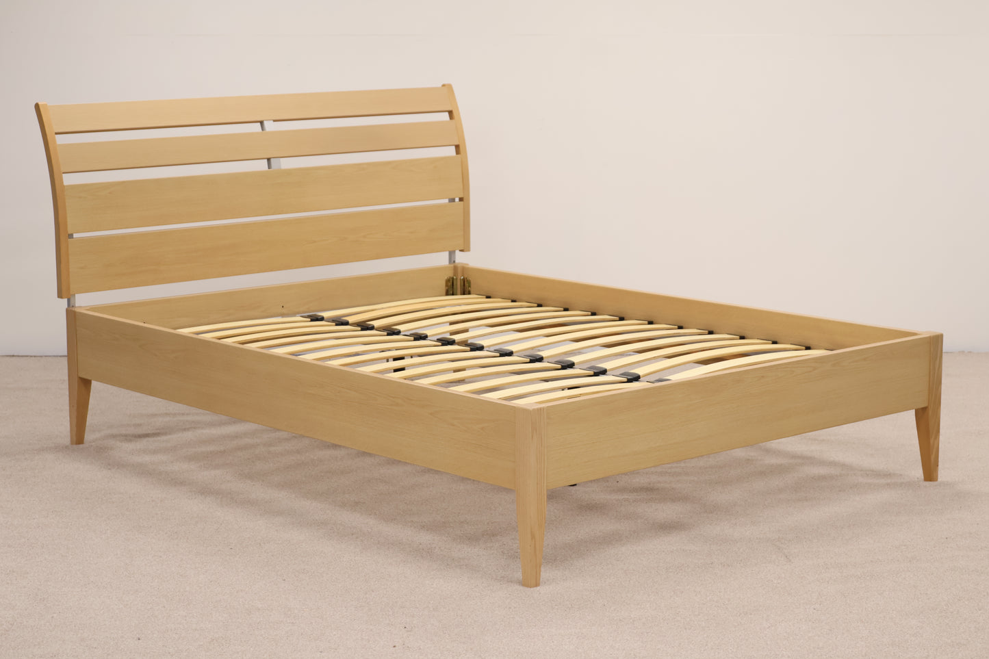 Contemporary King-Size Bed Frame + Mattress