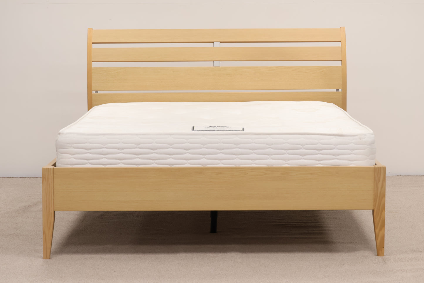 Contemporary King-Size Bed Frame + Mattress