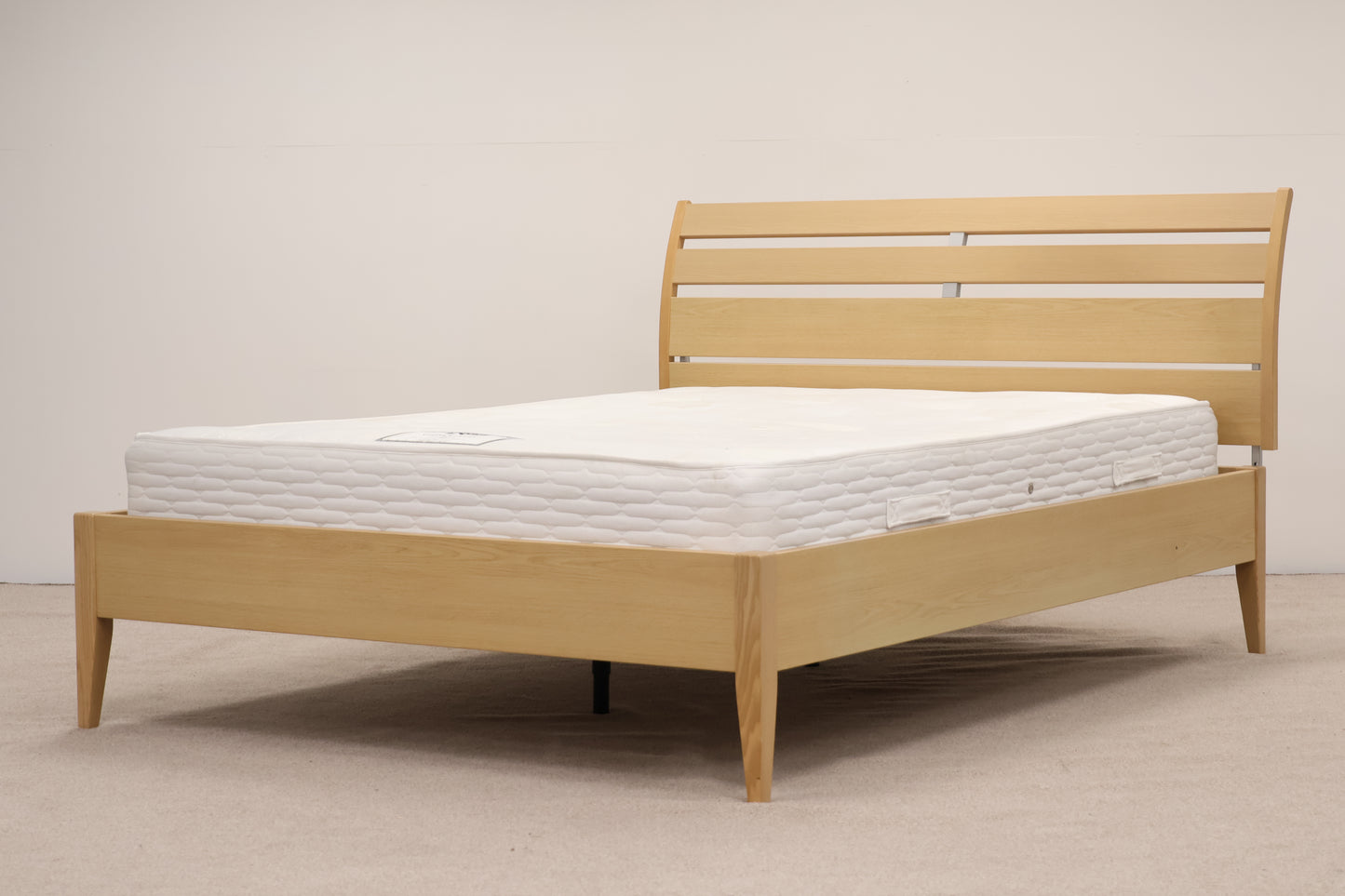 Contemporary King-Size Bed Frame + Mattress
