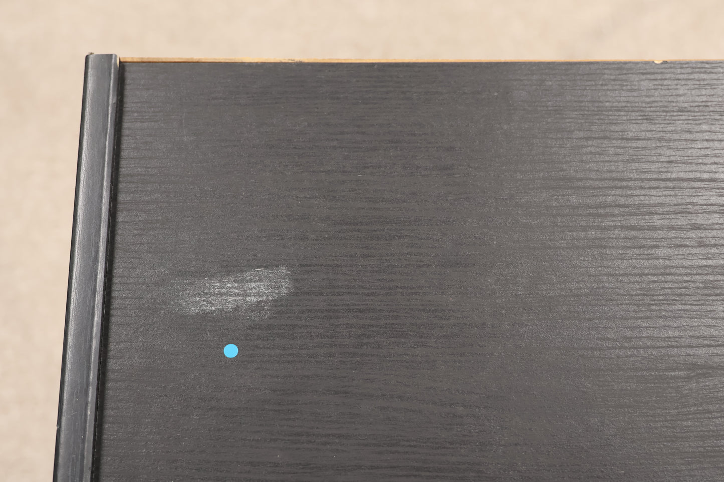 Black Bedside Table