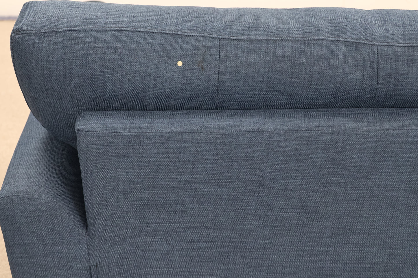Two Seater Sofa in Blue