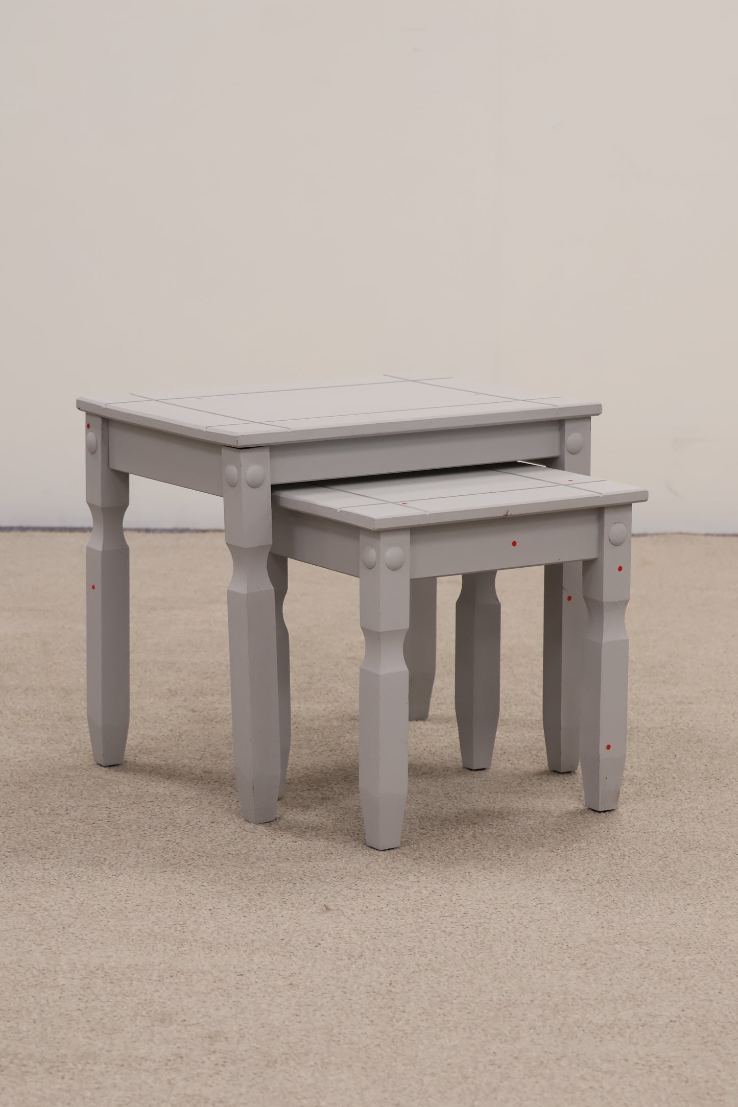 Grey Nest of Two Tables