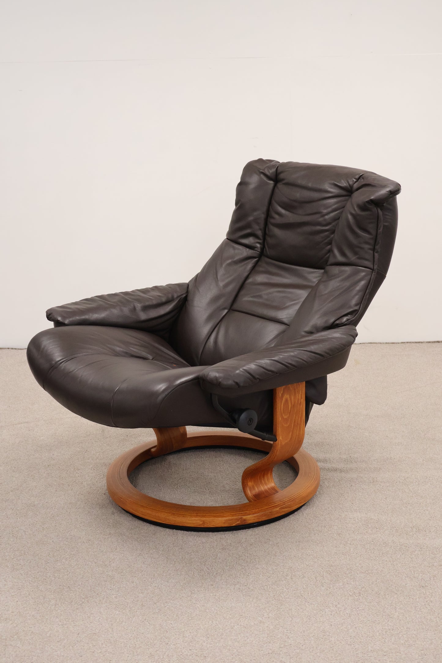 Recliner and Footstool by Ekornes - 'Stressless' Range