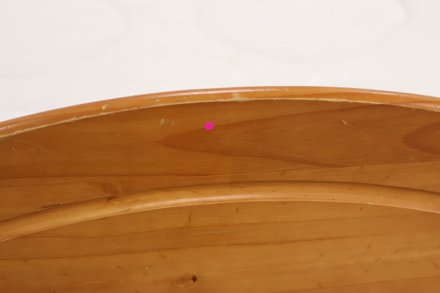 Pine Double Bed with Sanitised Mattress