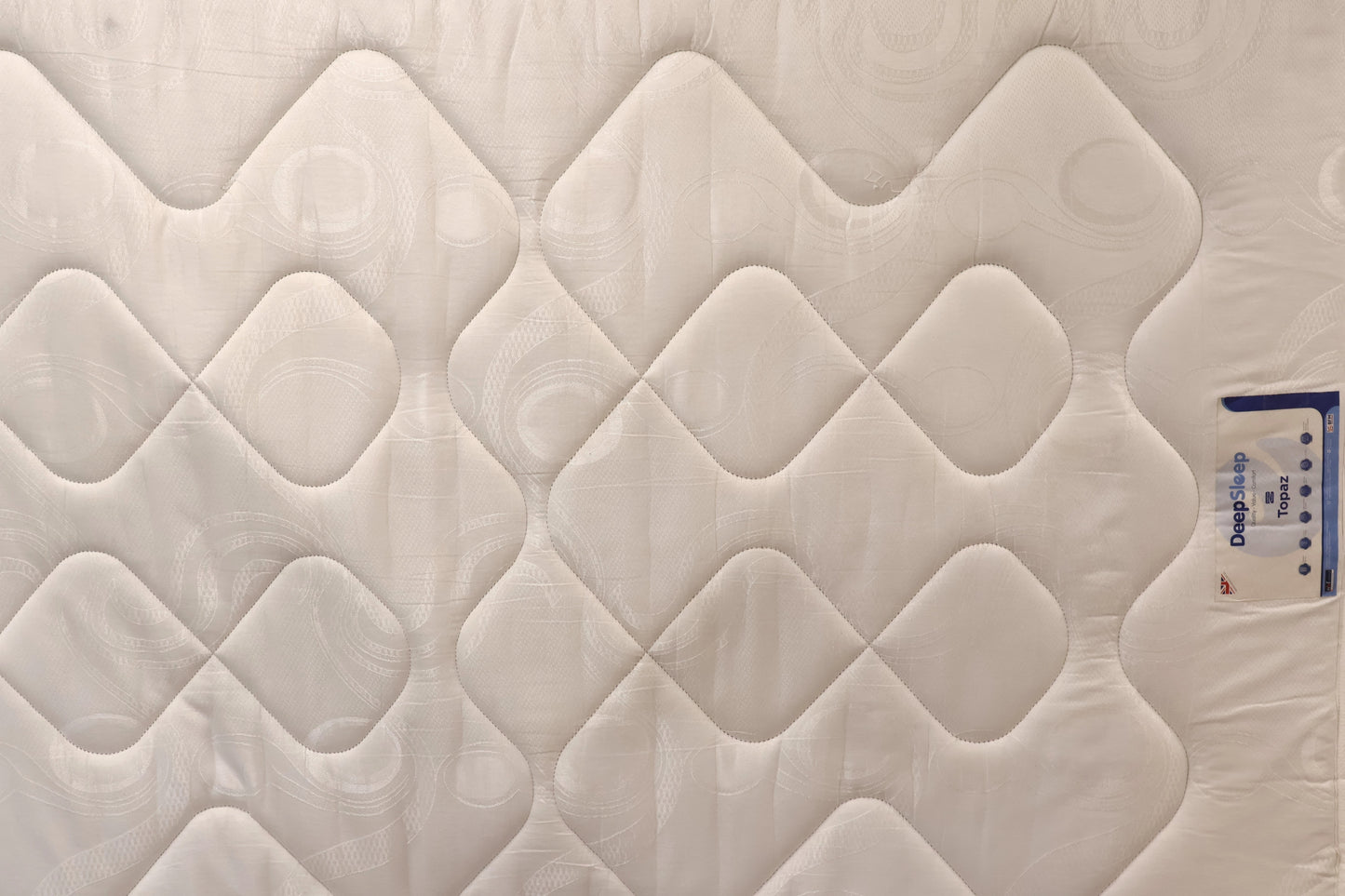 Pine Double Bed with Sanitised Mattress