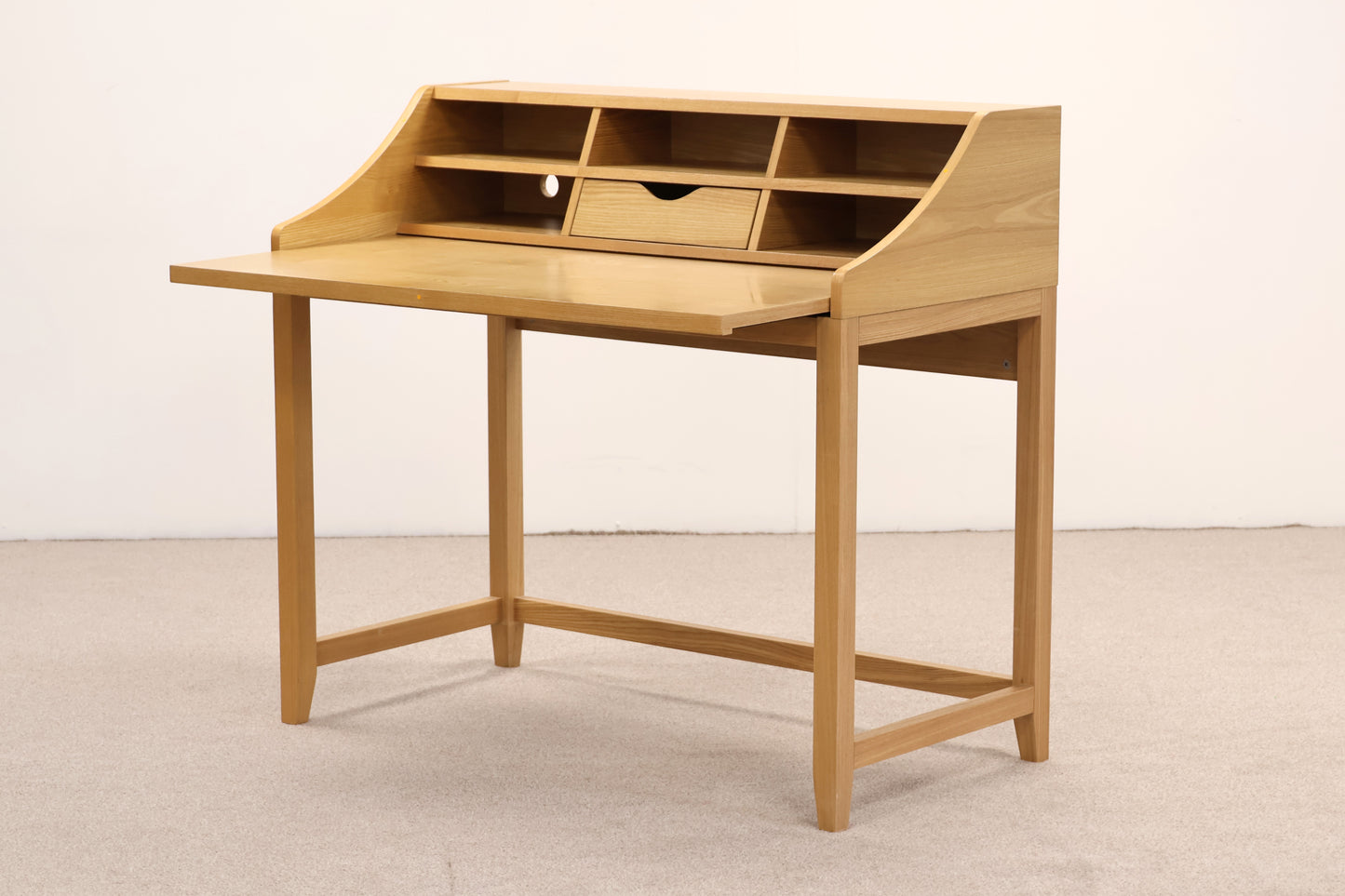 Desk by John Lewis & Grey Swivel Chair