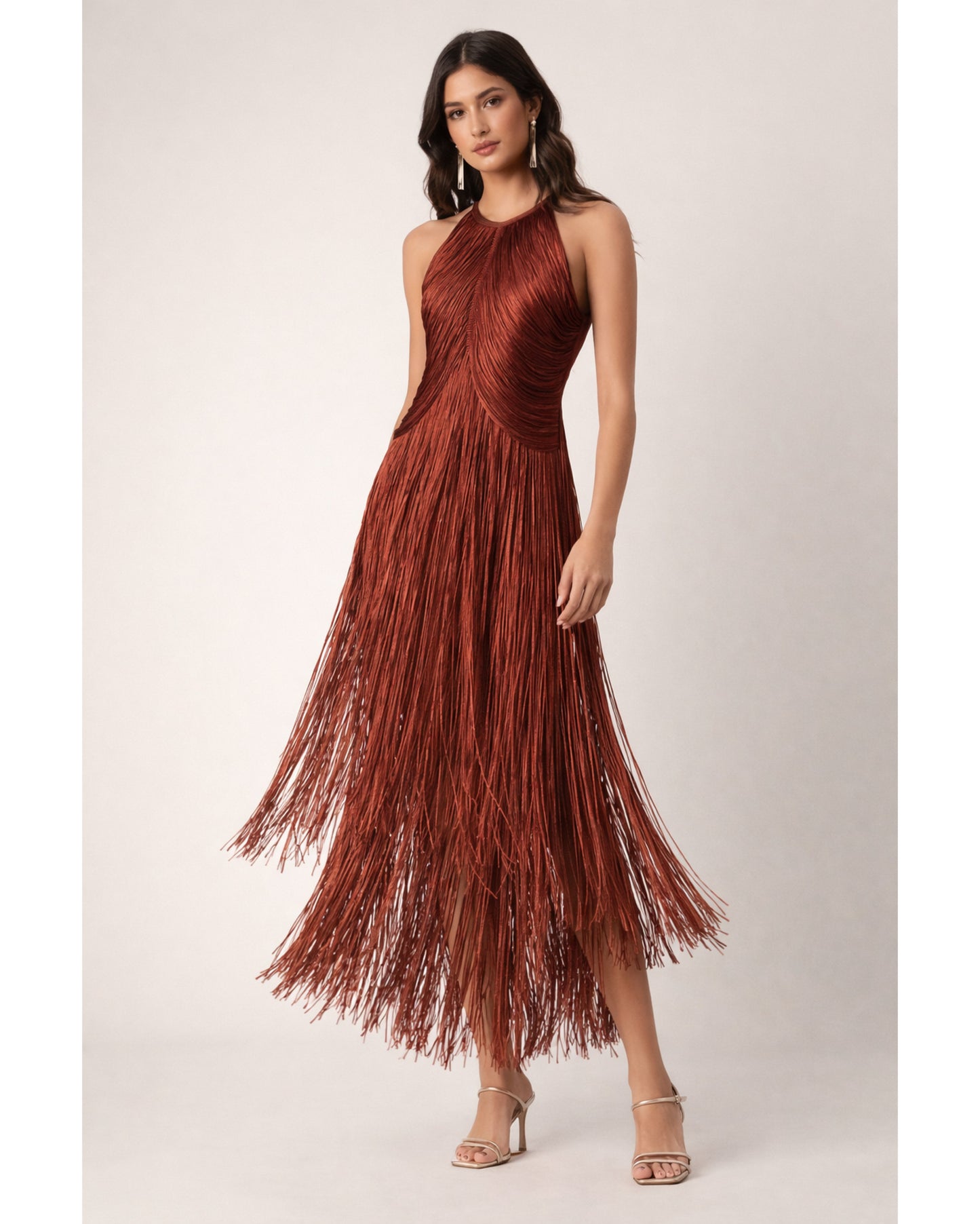 Grey Gloss Side Table