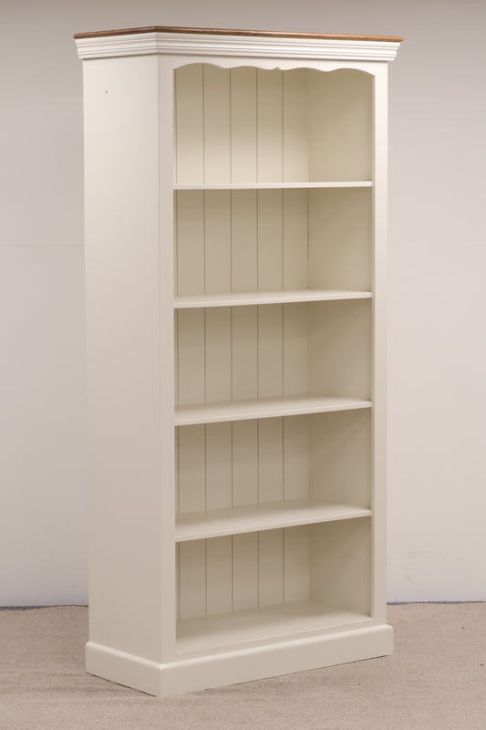 Ivory Oak Bookcase