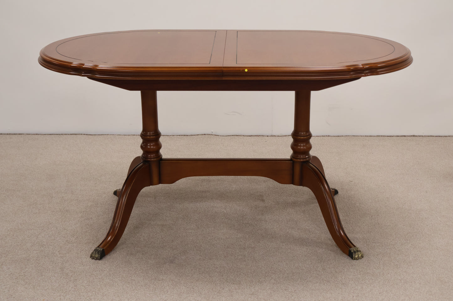 Ornate Extendable Dining Table With Chairs