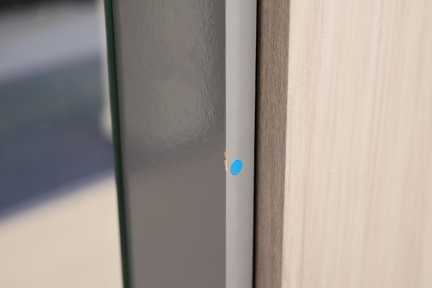 Grey Gloss Wardrobe