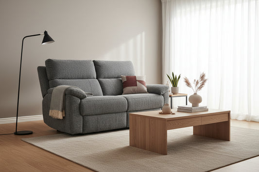 Grey Electric Recliner