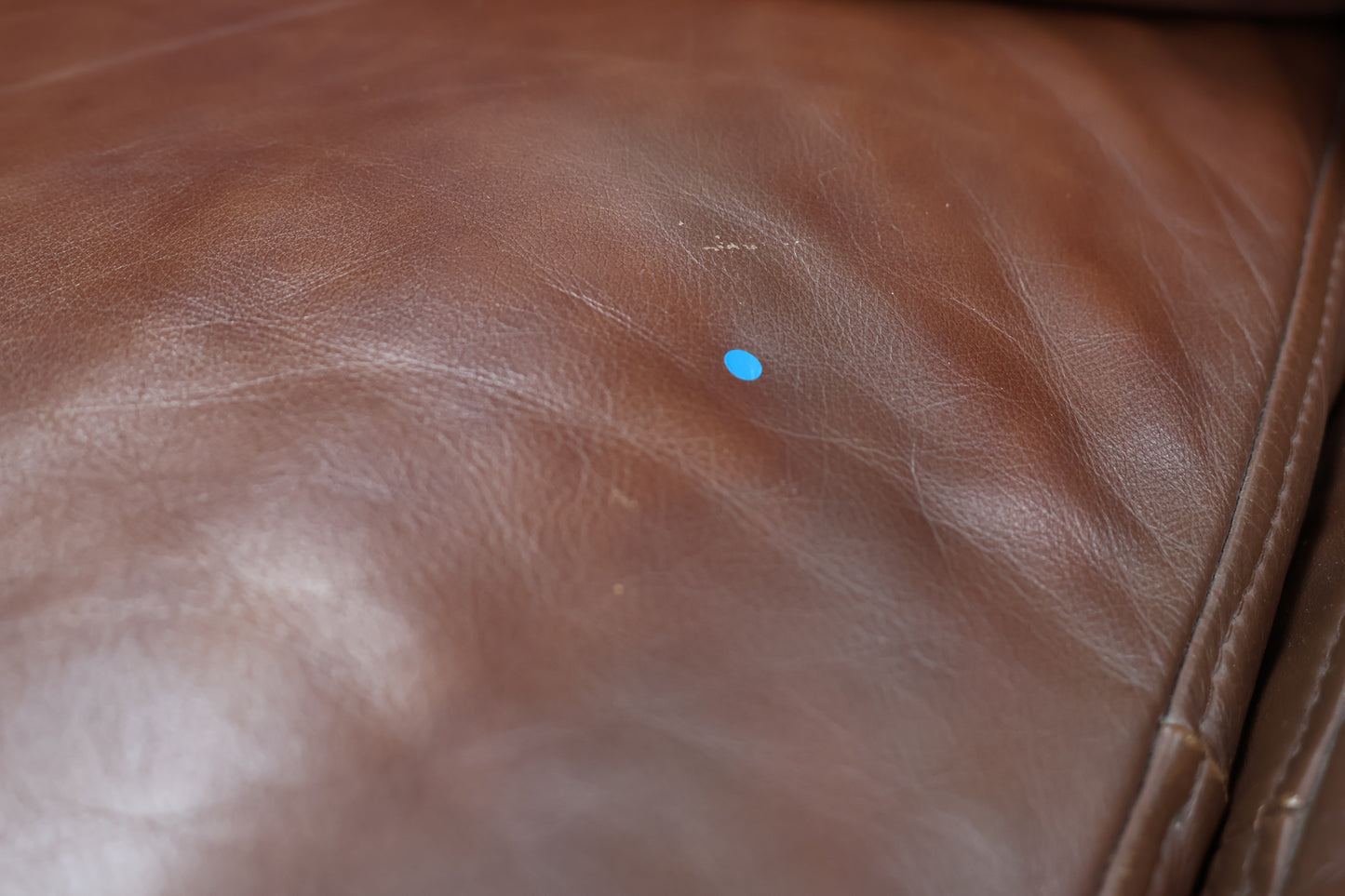 Brown Leather Sofa